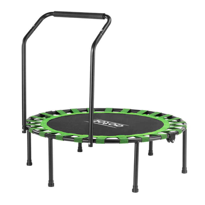 Trampoline with handlebar for adults sale