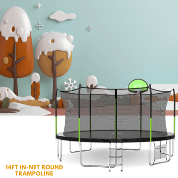 14ft round trampoline