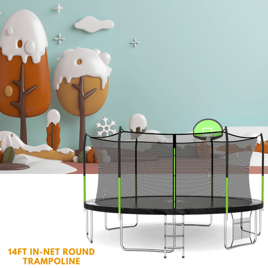 14ft round trampoline