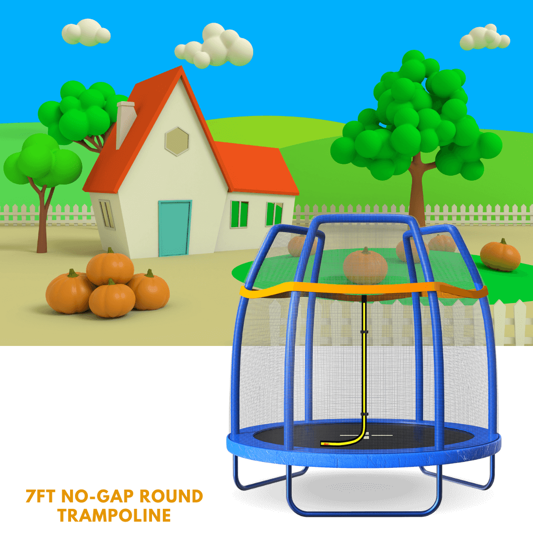 7ft no gap trampoline