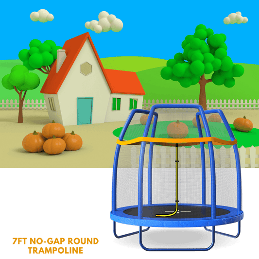7ft no gap trampoline