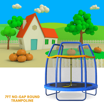 Why a 7ft Trampoline Is Ideal for Young Kids and Small Backyards - Aotob