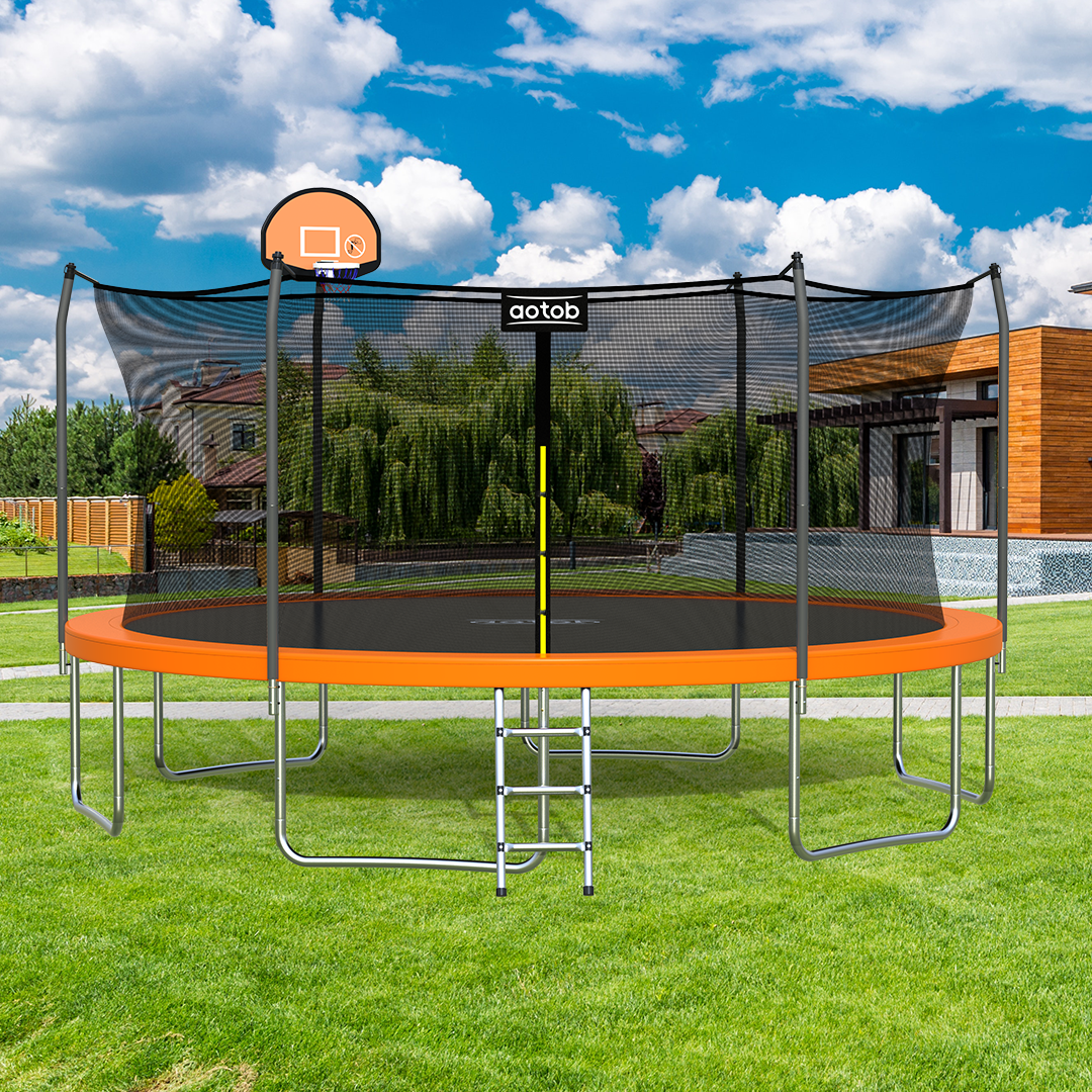 15 ft hot sale round trampoline