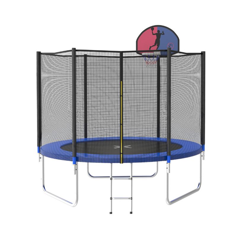 10ft Out-Net Round Trampoline