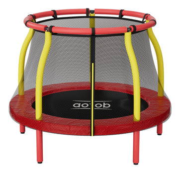 AOTOB 4FT Indoor Trampoline with Enclosure