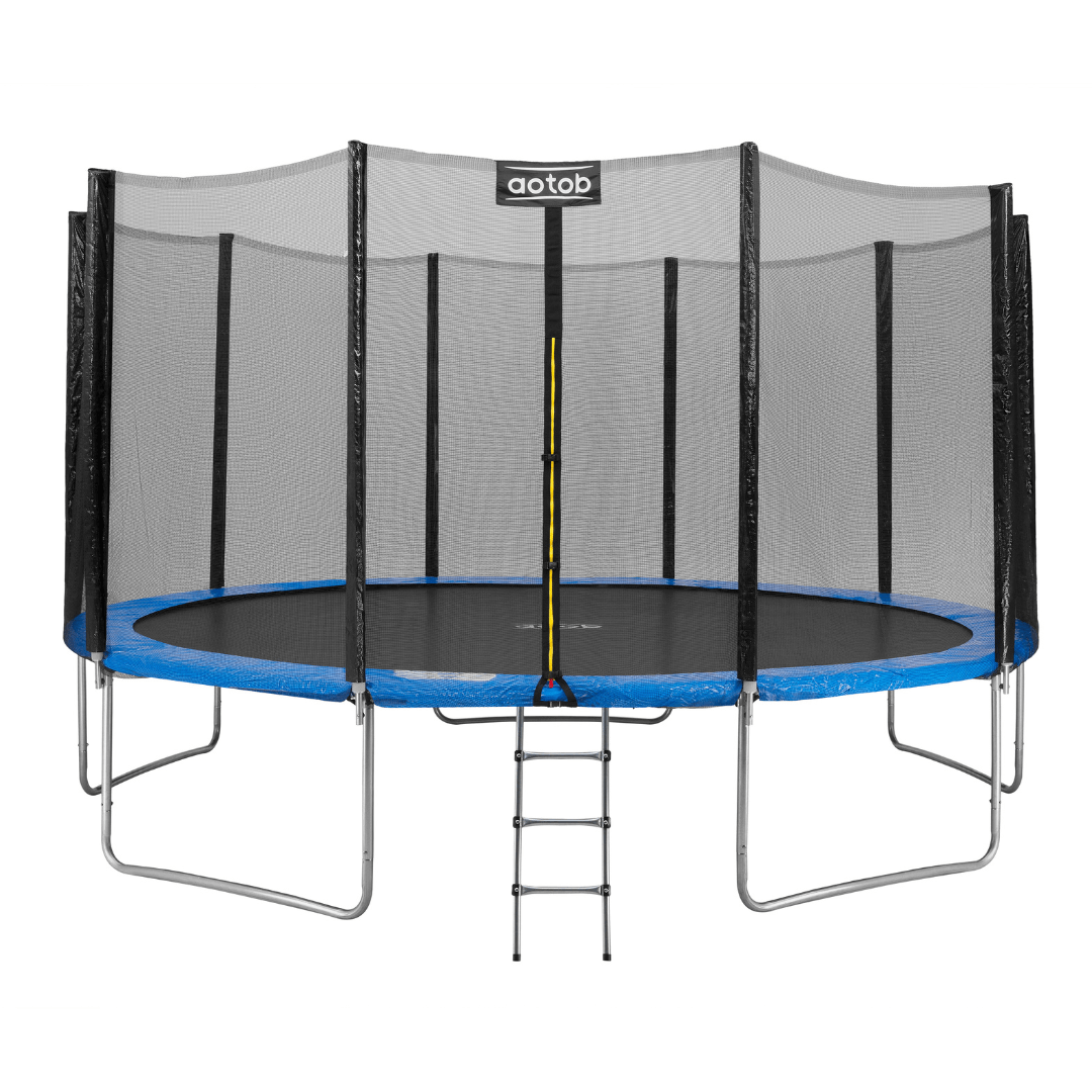 14 15ft Out-Net Round Trampoline