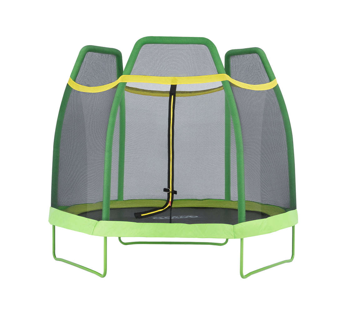 7FT No-Gap Trampoline with Safety Enclosure