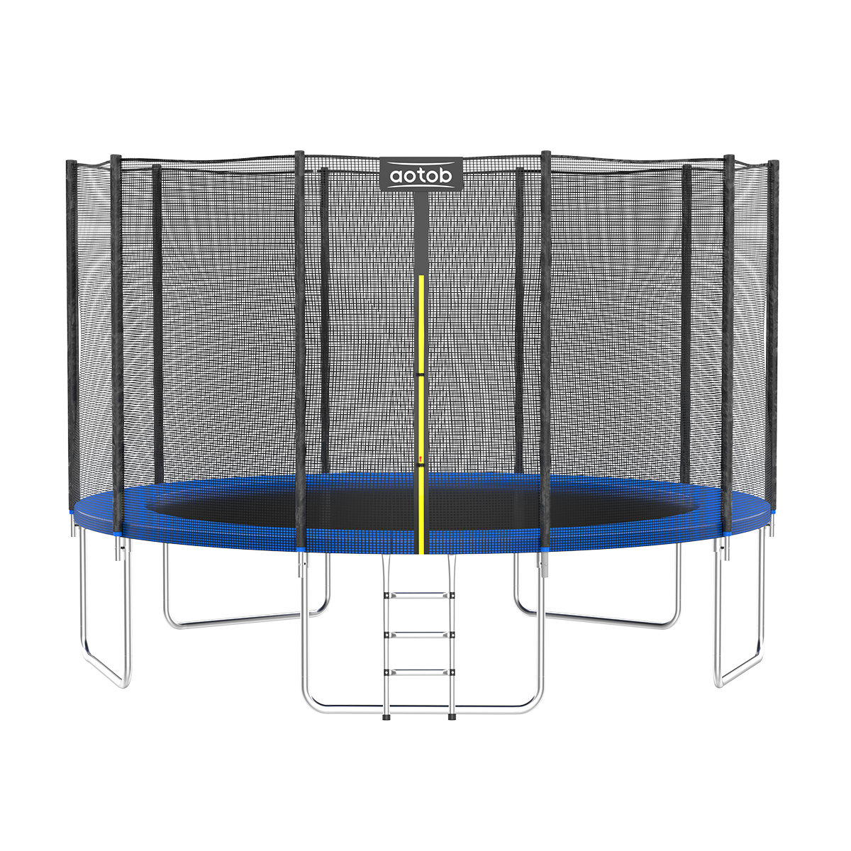 14 ft 1400lbs Heavy Duty Outdoor Trampoline for Kids & Adults
