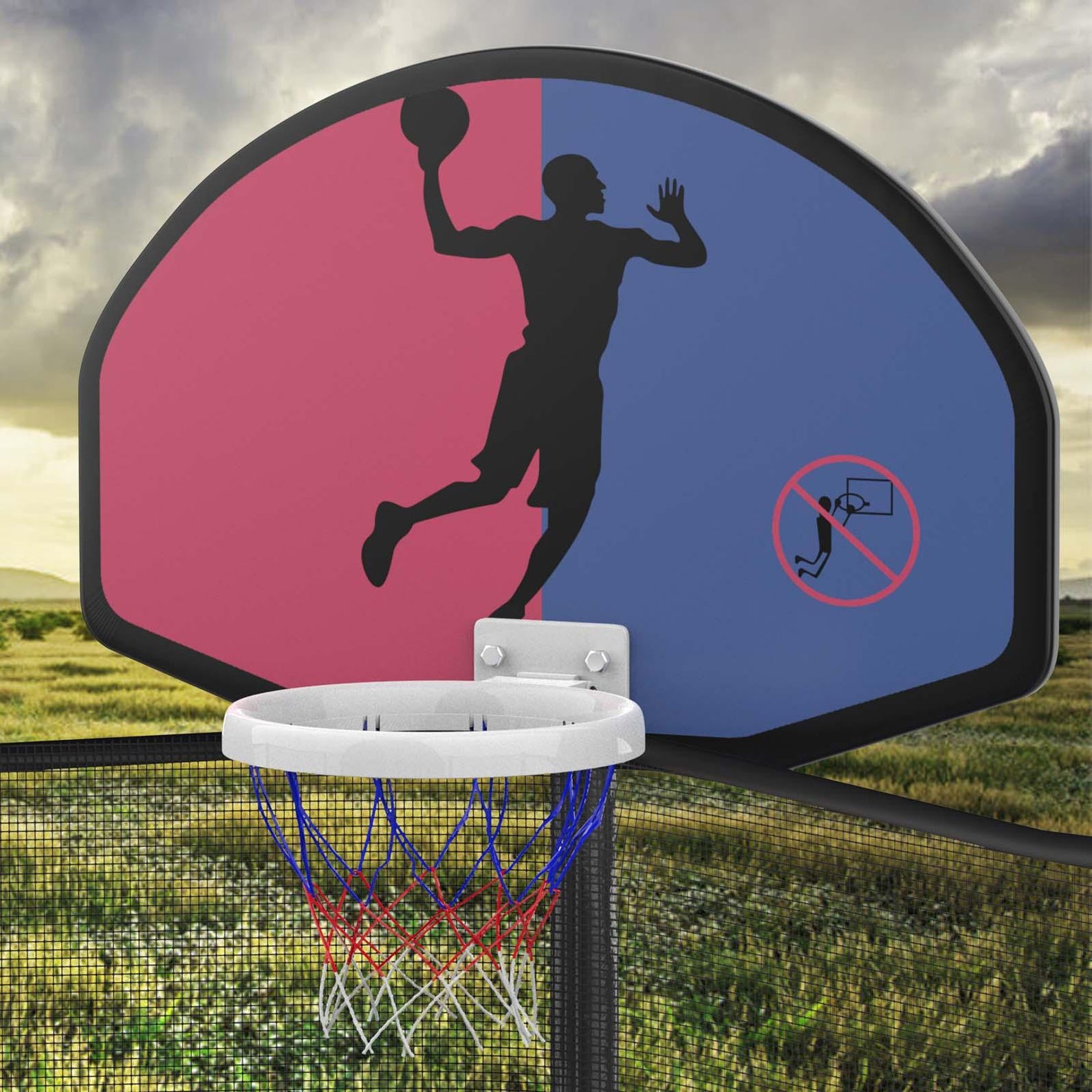 Trampoline Basketball Hoop - Aotob